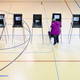A woman votes on Nov. 8, 2016, in Durham, N.C. African-American voter turnout was reportedly low across the battleground state.
Sara D. Davis/Getty Images
